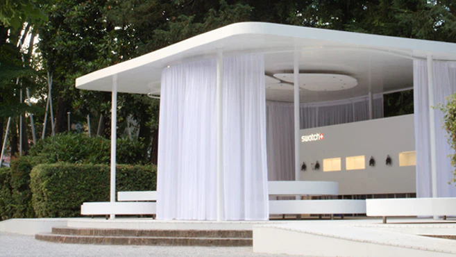 swatch Open Air Lounge by 3deluxe