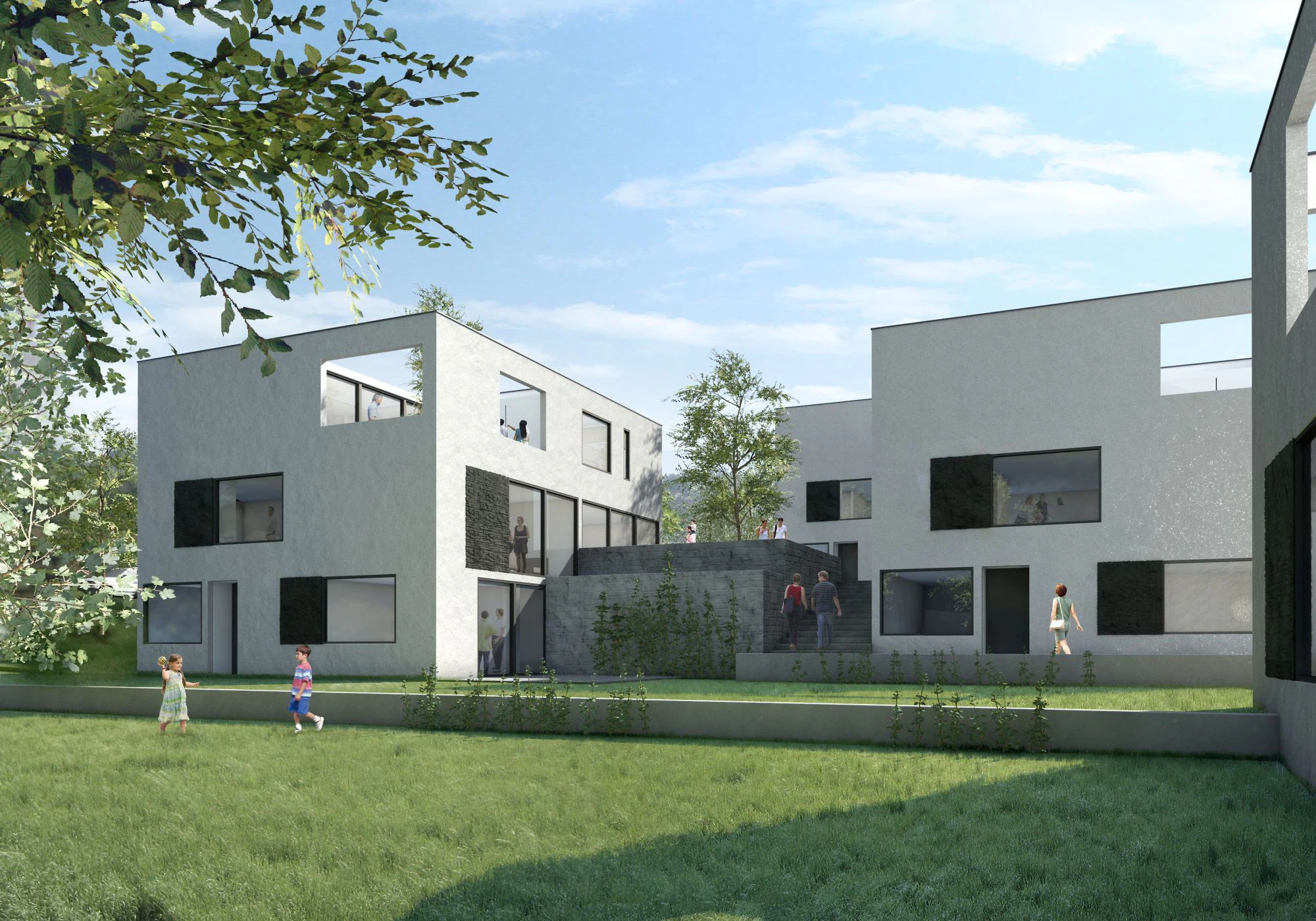 Visualisierung/ Bildrechte: pier7architekten