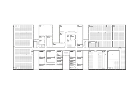 Grundriss unteres Plateau