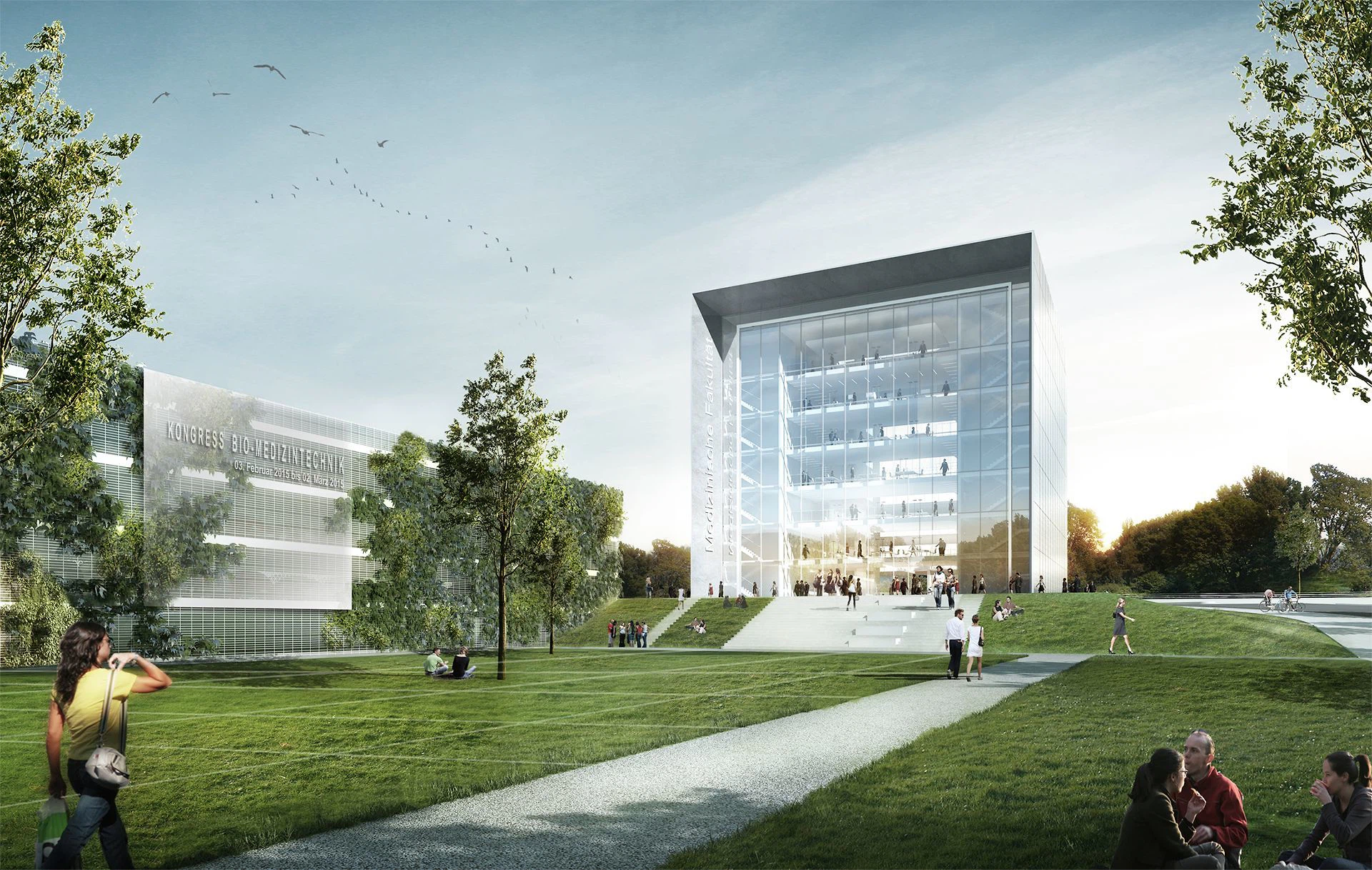 Visualisierung: © sop architekten, Rendering: formtool Anton Kolev