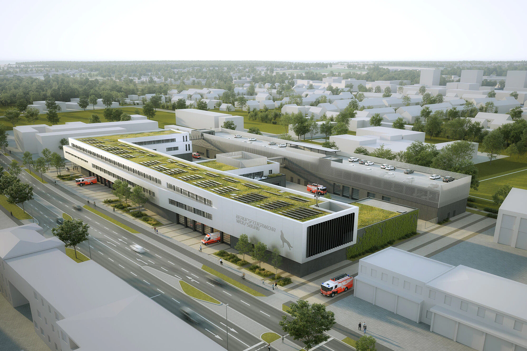 SUPERGELB ARCHITEKTEN | Visualisierung roomservice3d