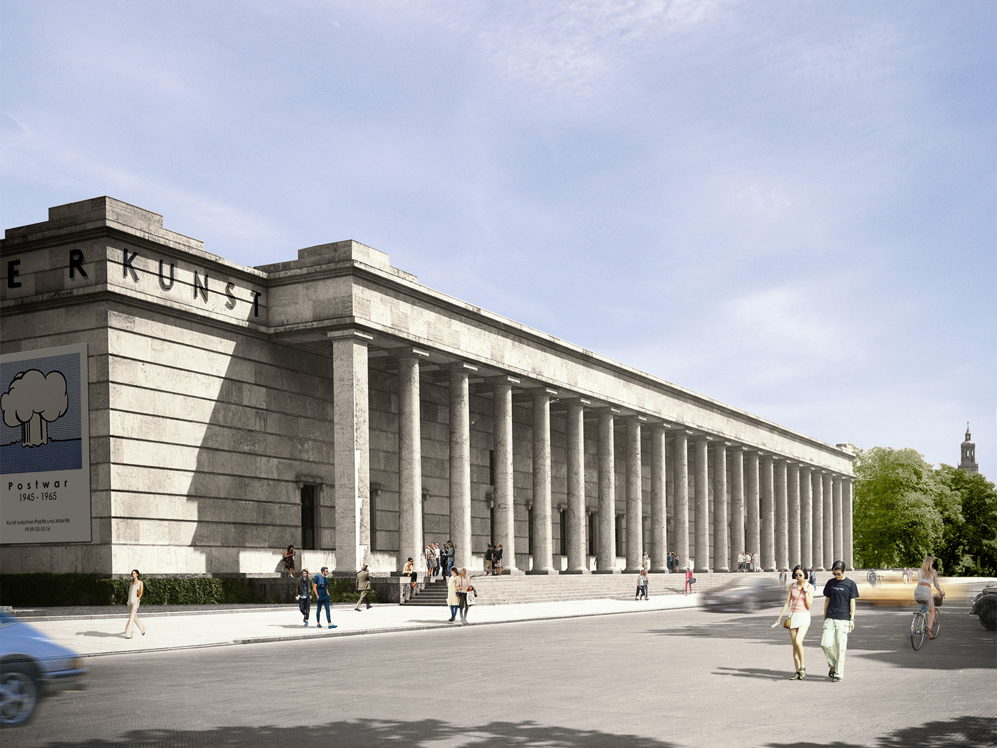 Bau und Überbau / Zum Haus der Kunst München - Architektur und 