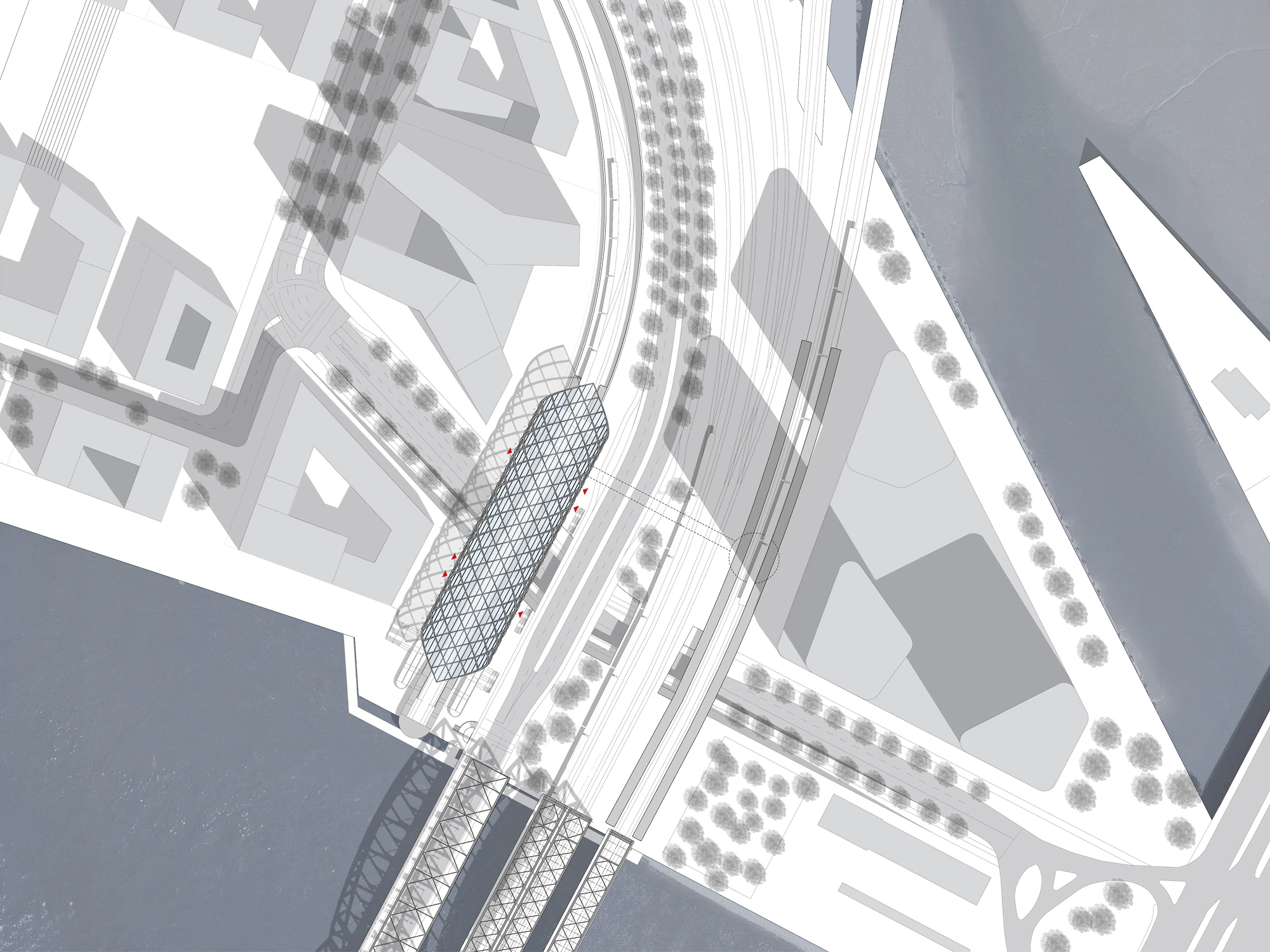 Lageplan, gmp