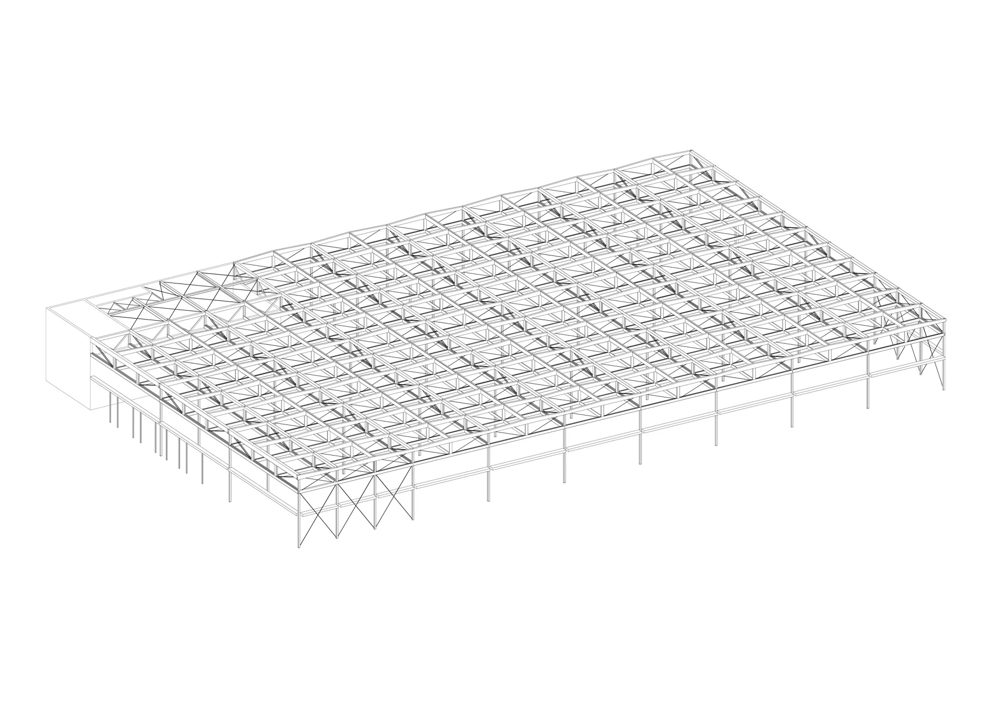 Holztragstruktur