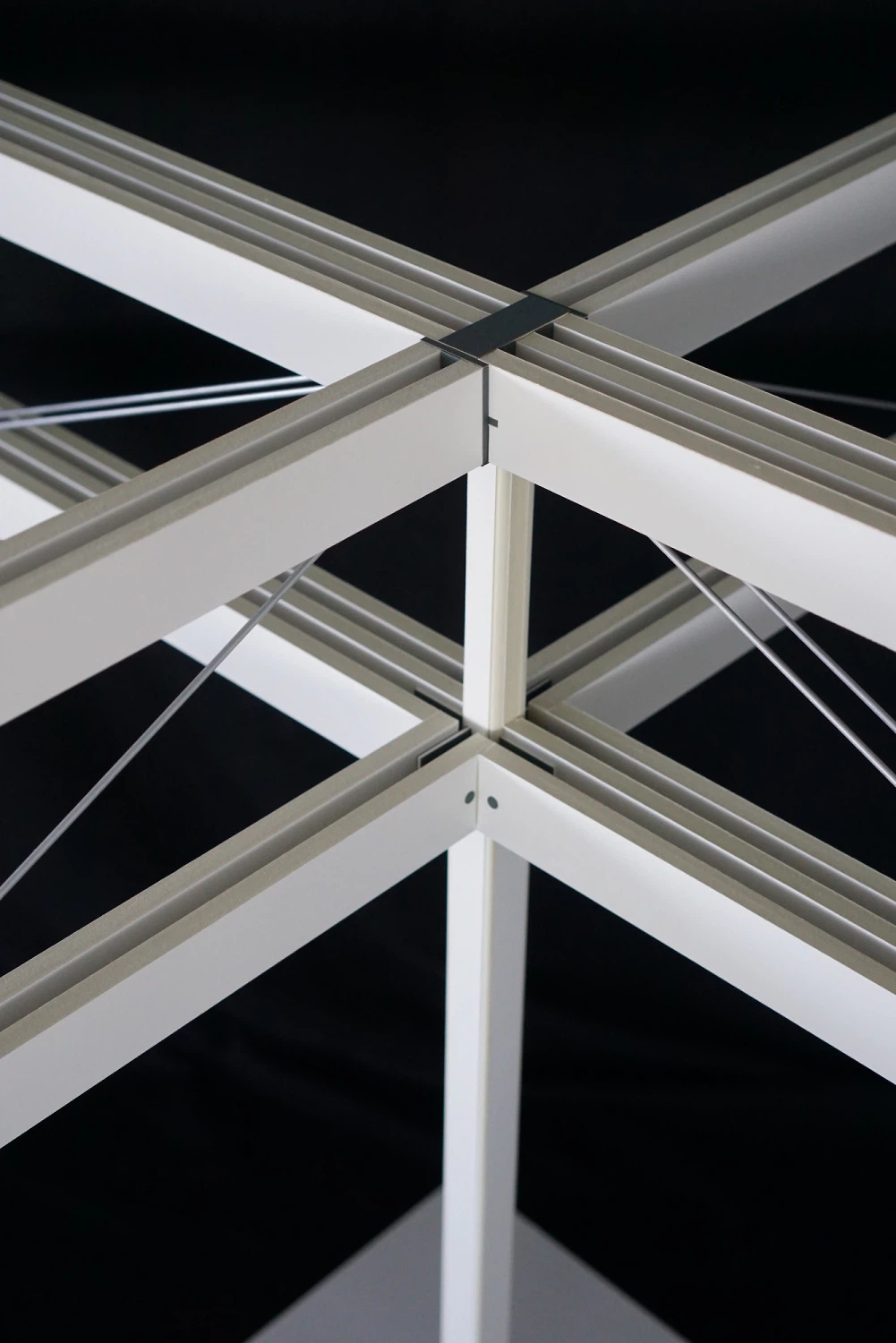 Detail der Holztragstruktur, ©HENN