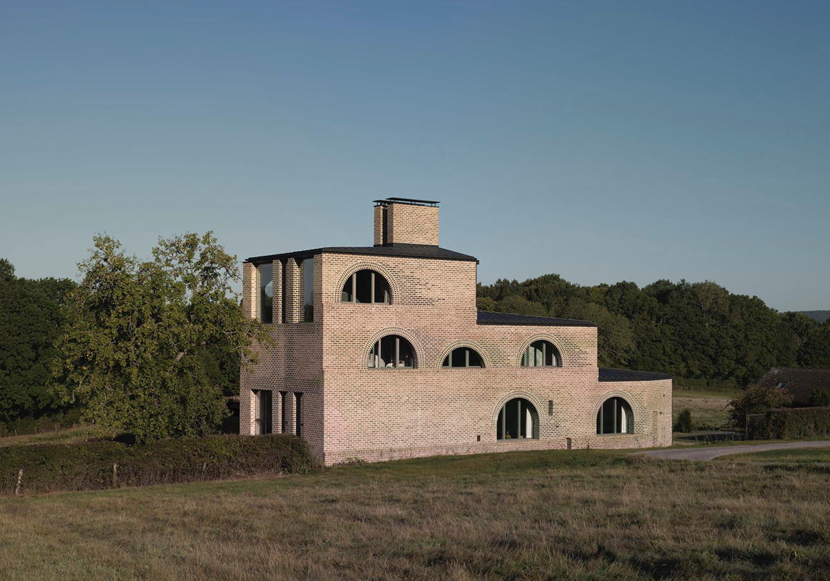 Arkadische Romanik / Wohnhaus von Adam Richards in England ...