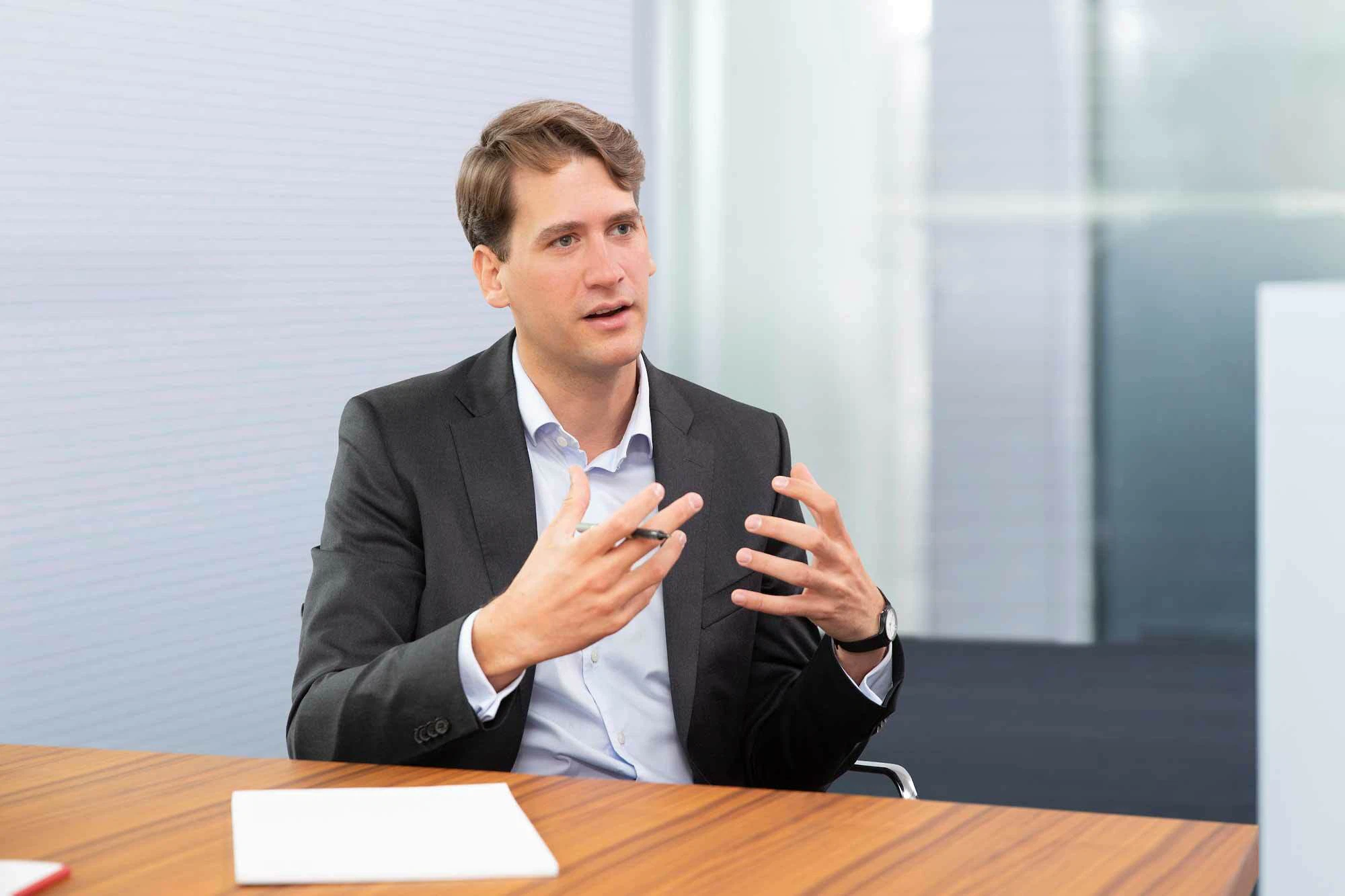 Interview with Albert Achammer, Managing Director ATP Hamburg. Photo: ATP/Rauschmeir