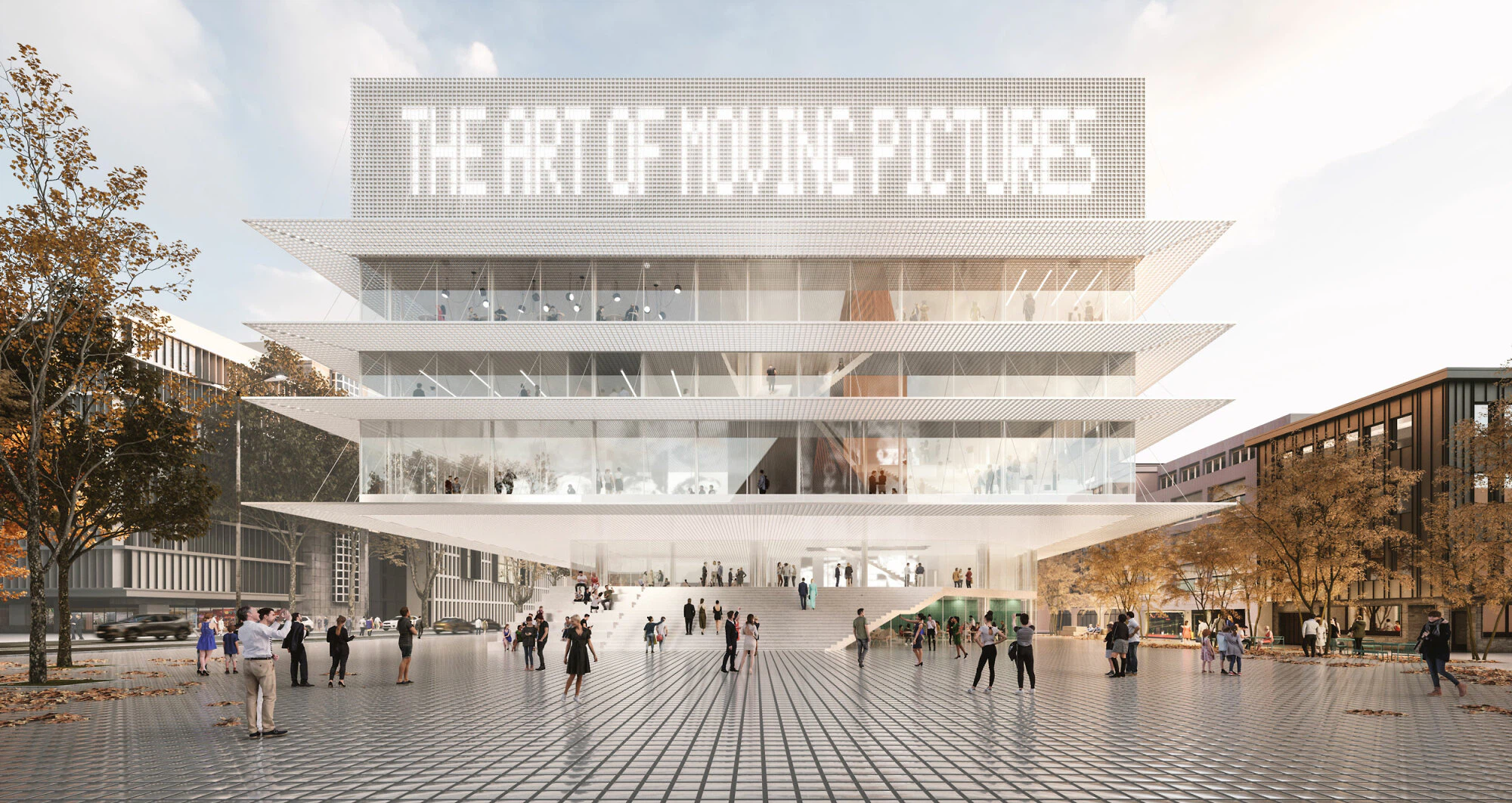 Haus für Film und Medien Stuttgart, Visualisierung © DMAA