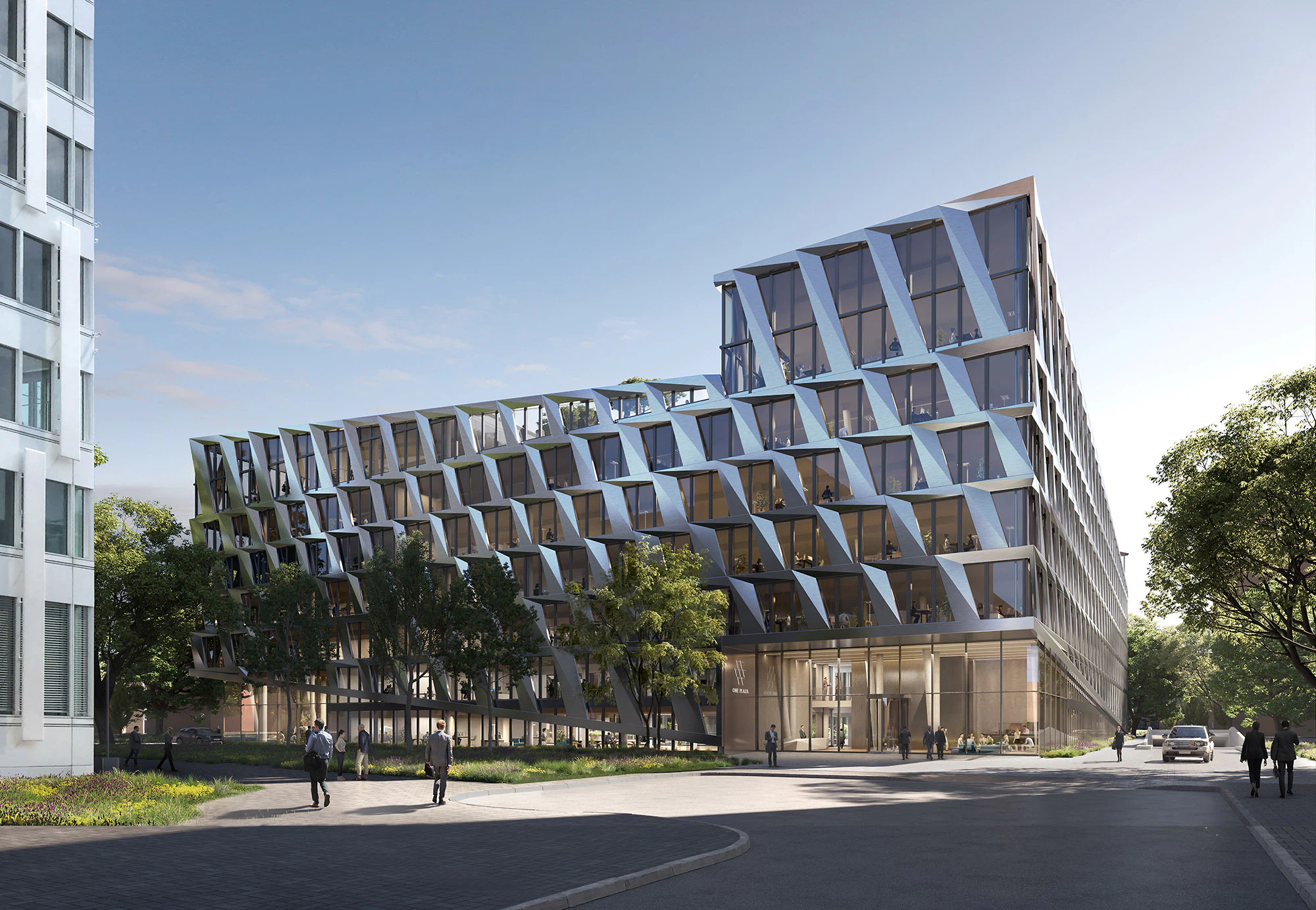 HPP Architekten / MOMENI Gruppe, Visualisierung: Brick