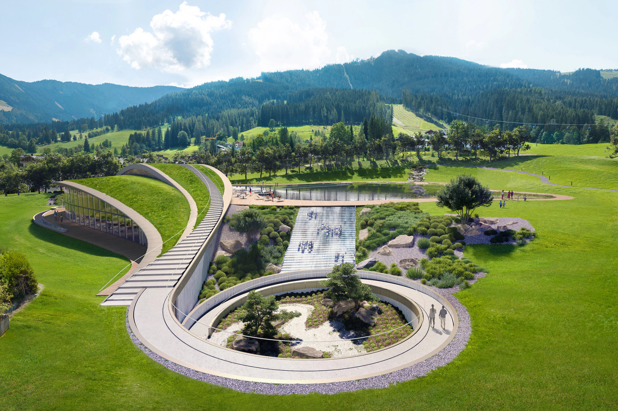Visualizations and Photos: Hadi Teherani Architects, Brick Visual and David Knörnschild