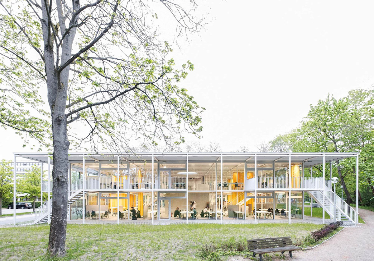 Leichter geht es nicht / Studierendenhaus in Braunschweig von Gustav Dsing  und Max Hacke - Architektur und Architekten - News / Meldungen /  Nachrichten | BauNetz.de