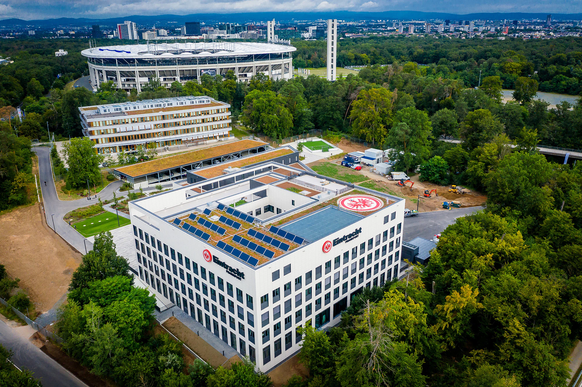 © AS+P Albert Speer + Partner GmbH; Foto: Eintracht Frankfurt Fußball AG