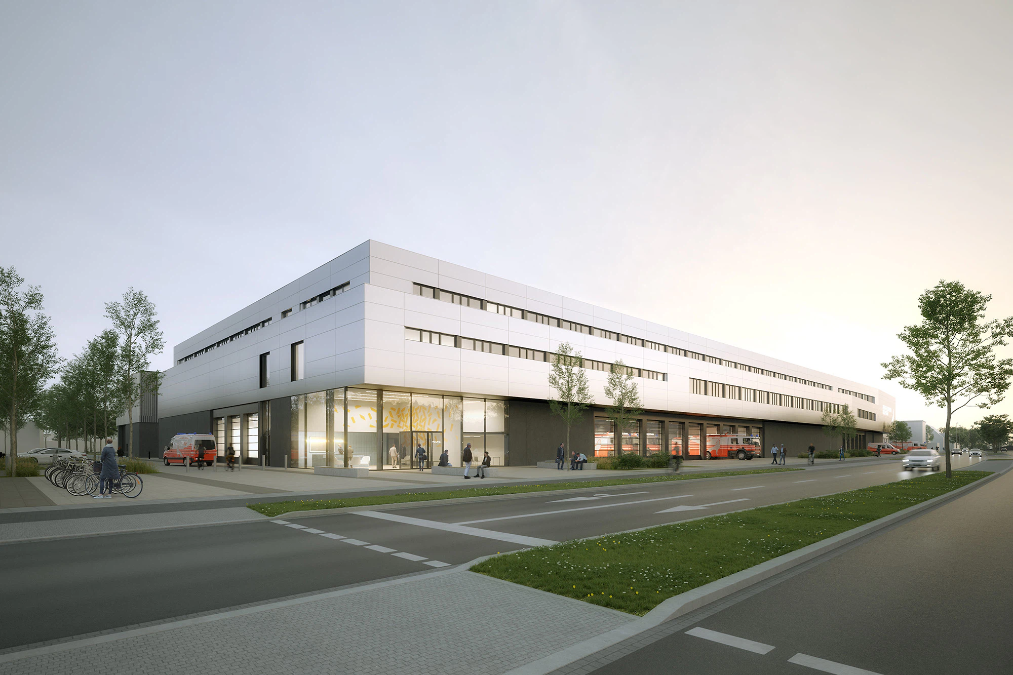 SUPERGELB ARCHITEKTEN | Visualisierung roomservice3d